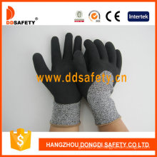 Cut Resistance Handschuh Schaum Latex Beschichtung Sicherheitshandschuhe -Dcr430
